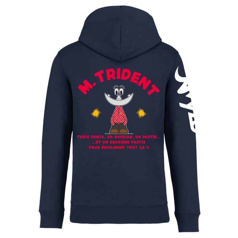M TRIDENT - Sweat à capuche