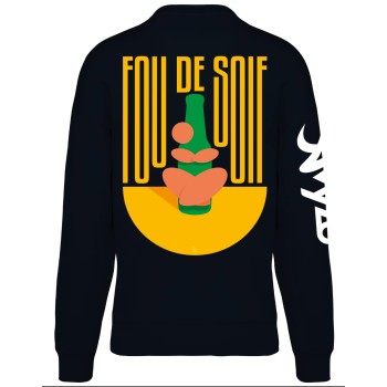FOU DE SOIF VERT - Sweat
