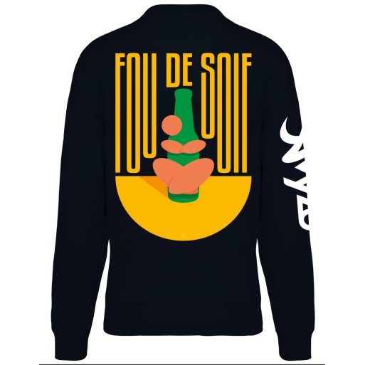 FOU DE SOIF VERT - Sweat