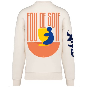 FOU DE SOIF BLEU - Sweat