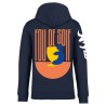 FOU DE SOIF BLEU - Sweat à capuche