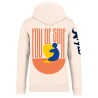 FOU DE SOIF BLEU - Sweat à capuche