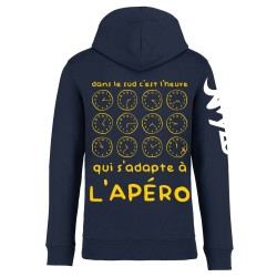 L'HEURE DE L'APERO - Sweat à capuche