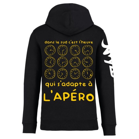 L'HEURE DE L'APERO - Sweat à capuche