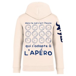L'HEURE DE L'APERO - Sweat à capuche
