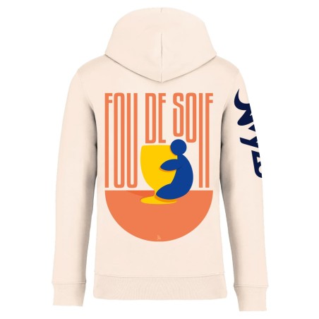 FOU DE SOIF BLEU - Veste zippée