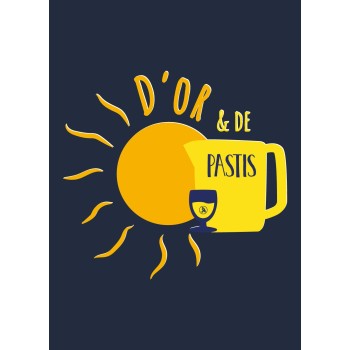 D'OR ET DE PASTIS - T-shirt