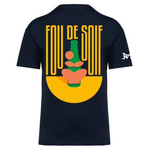 FOU DE SOIF VERT - T-shirt