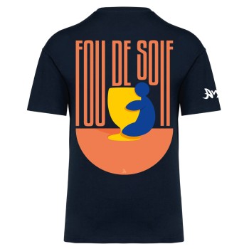 FOU DE SOIF BLEU - T-shirt